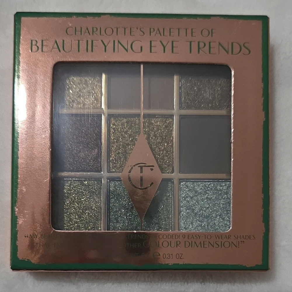 NEW~ Charlotte's Palette Of Beautifying Eye Trends~ Emerald Effect